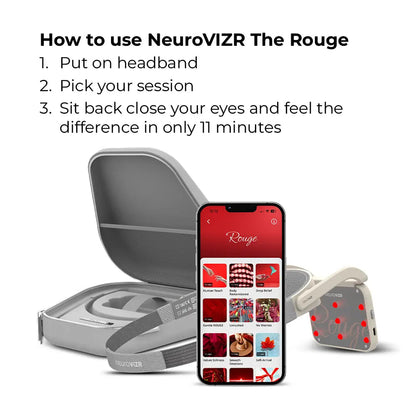 NeuroVIZR ROUGE - etui
